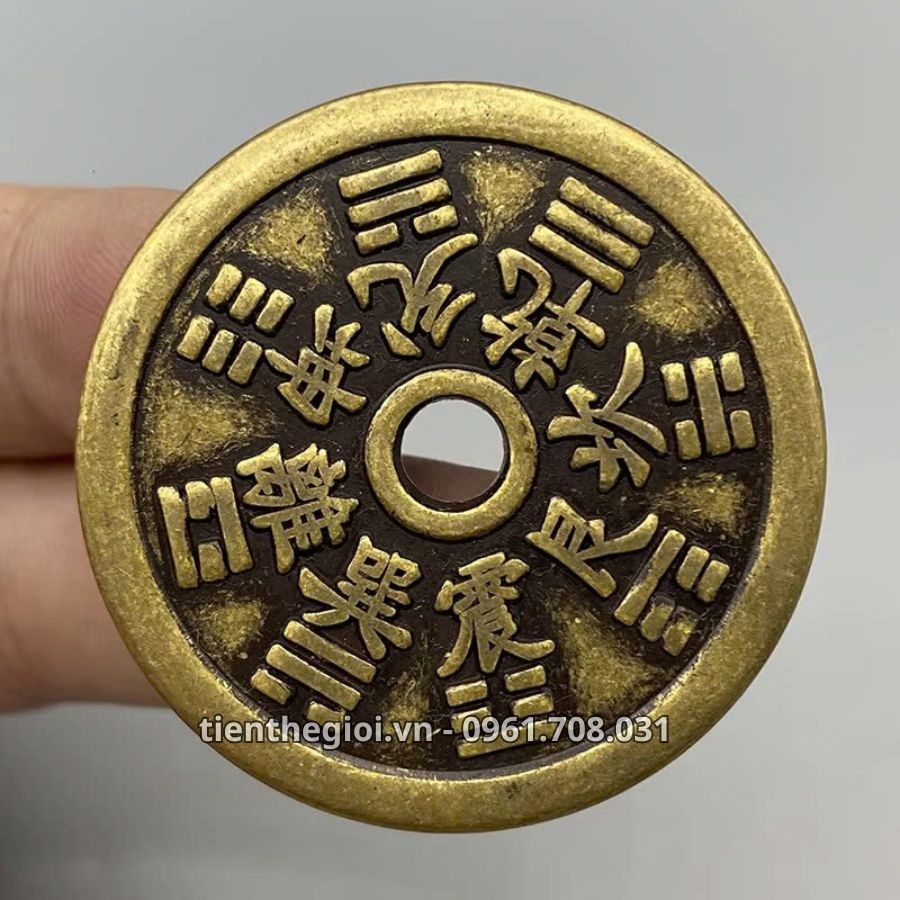 Xu Đồng Thái Tuế Bát Quái 12 Con Giáp Đường Kính 42mm